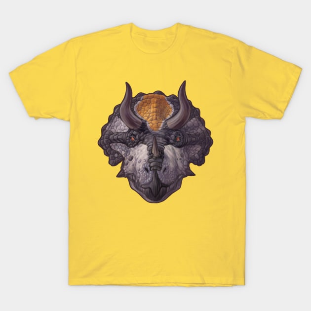 Triceratops horridus T-Shirt by CoffeeBlack